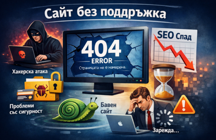 поддръжка на сайт